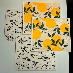 New! Papaya Reusable Paper Towels